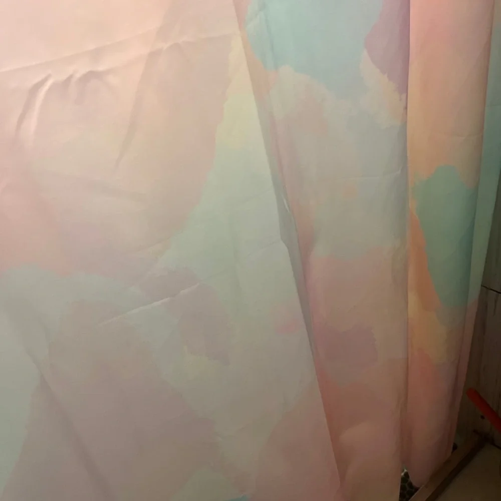 Society6 rainbow shower curtain